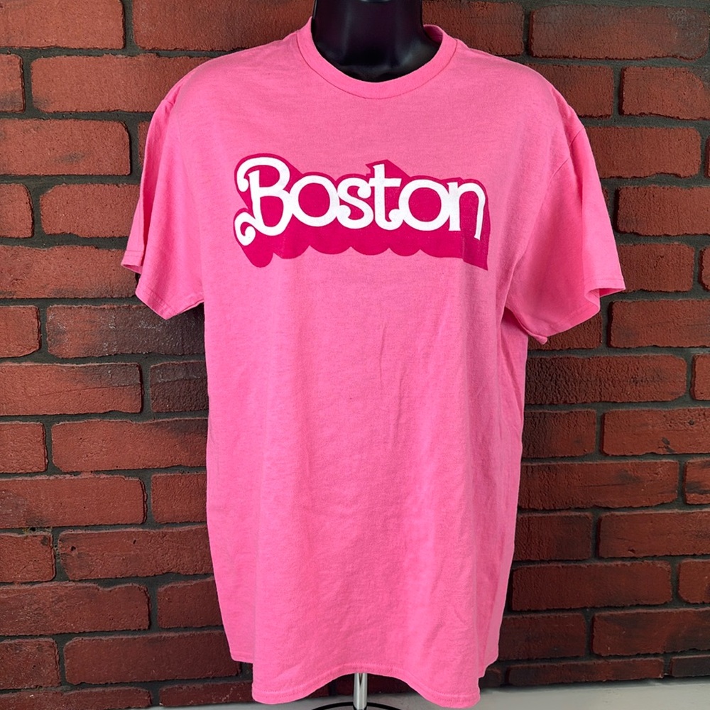 Delta Shirt Womens Medium Boston Pink